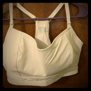 Motherhood Maternity Racerback Nursing Sports Bra